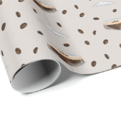 Tini Bit Older Espresso Martini Signature Cocktail Geschenkpapier (Rolleneckpunkt)