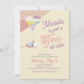 Tini Bit Older Geburtstag Einladung (Vorderseite)