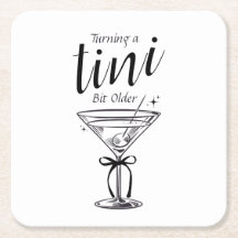 Tini Bit Older - Klassisches Martini-Thema