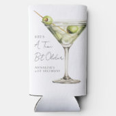 Tini Bit Older Martini Birthday Party Selters Dosenkühler (Rückseite)