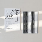 TIni Bit Older Martini Geburtstag Einladung