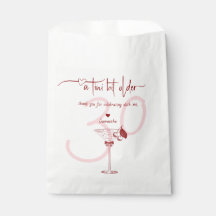 Tini Bit Older Modern Bow Cherry Martini Geburtsta