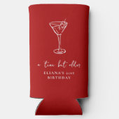 Tini Bit Older Personalized Birthday Party Selters Dosenkühler (Rückseite)