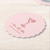 Tini Bit Older Personalized Birthday Party Untersetzer (angewinkelt)