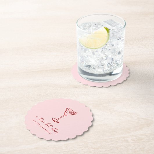 Tini Bit Older Personalized Birthday Party Untersetzer (Vor Ort)