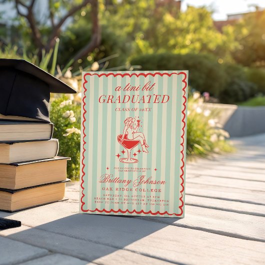 Tini Bit Western Cowgirl Abschluss Einladung