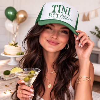 TINI Ein bisschen älter Lustiger Martini Geburtsta Truckerkappe
