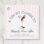 Tini etwas Naher, um glücklich immer nach Bachelor Geschenkanhänger (Vorderseite)