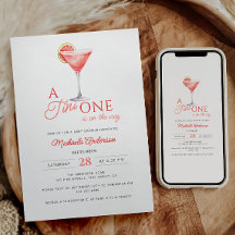 Tini One auf dem Weg Wasserfarbe Martini Babydusch