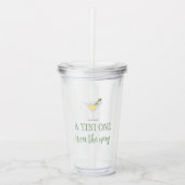 Tini One Baby Shower Acryltrinkbecher (Vorderseite)
