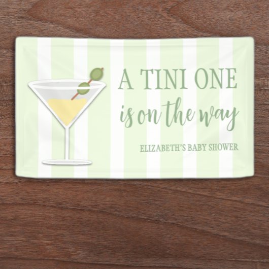 Tini One Baby Shower Banner