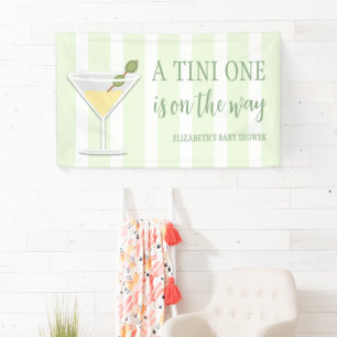 Tini One Baby Shower Banner