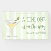 Tini One Baby Shower Banner (Horizontal)