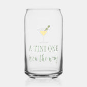 Tini One Baby Shower Dosenglas (Vorderseite)