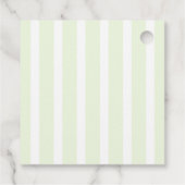 Tini One Baby Shower Geschenkanhänger (Rückseite)