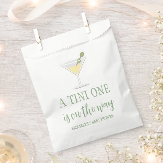 Tini One Baby Shower Geschenktütchen (Ausgeschnitten)