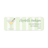 Tini One Baby Shower Return Address (Vorne)