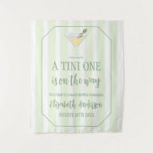 Tini One Baby Shower Wandteppich (Vorderseite)