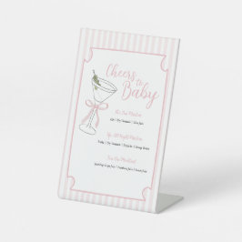 Tini One ist auf dem Weg Bar signieren Sockelschild