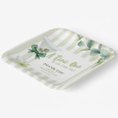 Tini one ist auf dem Weg Martini Baby Dusche Pappteller (Gewinkelt)