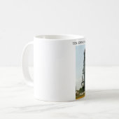 Tinicum Rear Range Lighthouse, New Jersey Kaffeetasse (Vorderseite Links)