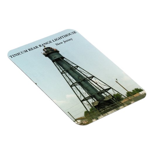 Tinicum Rear Range Lighthouse, New Jersey Magnet (Rechte Seite)
