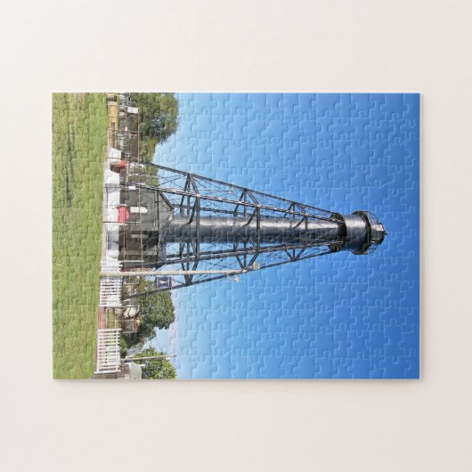 Tinicum Rear Range Lighthouse, New Jersey Puzzle (Horizontal)