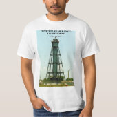 Tinicum Rear Range Lighthouse, New Jersey T-Shirt (Vorderseite)