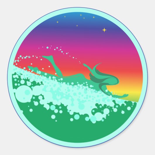 Tinidril Bodysurf Sticker (Vorderseite)