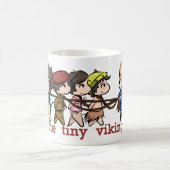 "tinies auf Leinen" Tasse (Mittel)