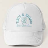 Tinis & Bikinis Trucker Mütze | Individueller Jung (Vorderseite)