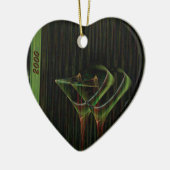 Tinis for Two Fee Martini Art Keramik Ornament (Links)