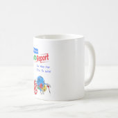 Tink Coffee Cup Logo Kaffeetasse (VorderseiteRechts)