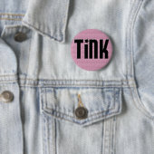 Tink Knopf - rosa Herzen Button (Beispiel)