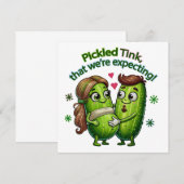 Tink mit Pickle, den wir erwarten Einladung (Vorne/Hinten)