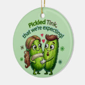 Tink mit Pickle, den wir erwarten Keramik Ornament (Links)