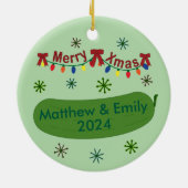 Tink mit Pickle, den wir erwarten Keramik Ornament (Hinten)