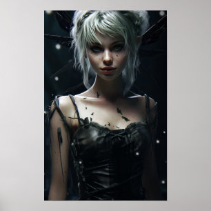 Tinker Bell: Creepy Realistic Horror Style Poster
