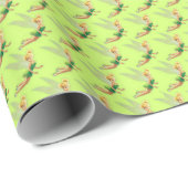 Tinker Bell Geschenkpapier (Rolleneckpunkt)
