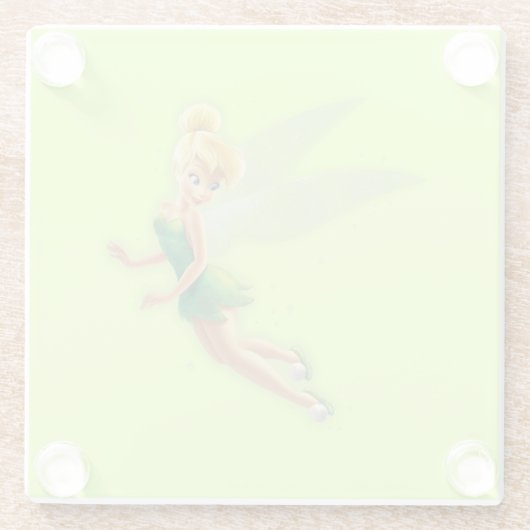 Tinker Bell Glass Coaster Glasuntersetzer (Rückseite)
