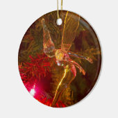 Tinker Bell Landing Keramik Ornament (Links)