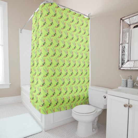 Tinker Bell Shower Curtain Duschvorhang (Beispiel)