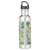 Tinkerbell. Blumen Trinkflasche (Rückseite)