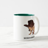Tinkerbell "Kaffee " Zweifarbige Tasse (VorderseiteRechts)