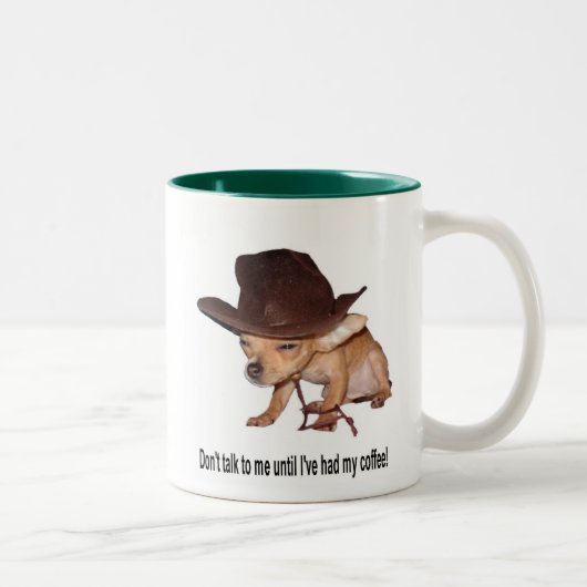 Tinkerbell "Kaffee " Zweifarbige Tasse (Rechts)