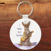 Tinkerbell RockStar Schlüsselanhänger (Vorderseite)