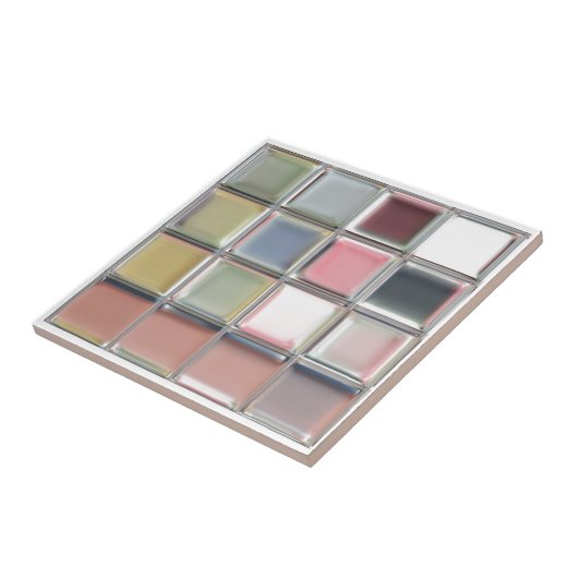 TinkerTile anpassbare Keramik-Fliese oder Trivet Fliese (Seite)