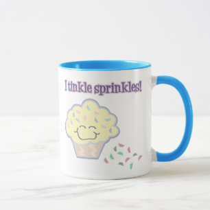 Tinkle Streusel lustiger Cupcake Tasse