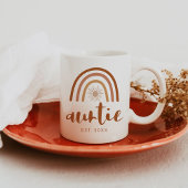 TINLEY Auntie Etablierte Boho Terracotta Rainbow Kaffeetasse