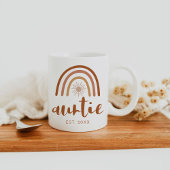 TINLEY Auntie Etablierte Boho Terracotta Rainbow Kaffeetasse